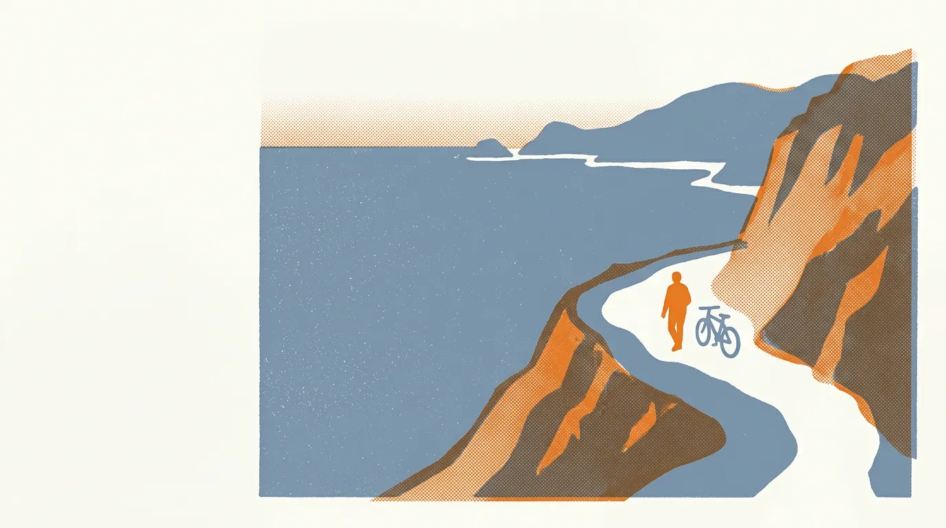 Illustration of day trips in the Bay Area
