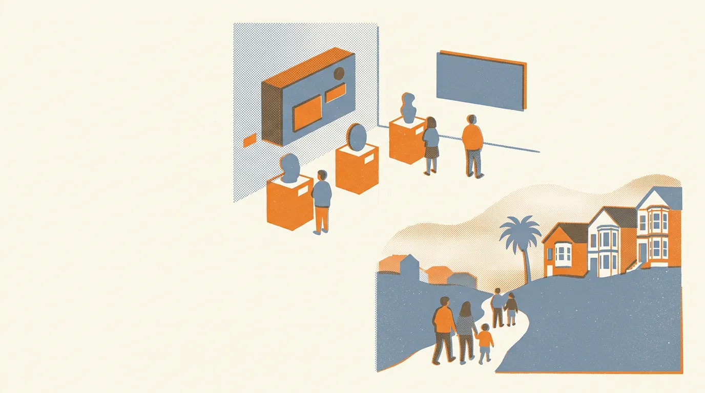 Illustration of guided tours in San Francisco